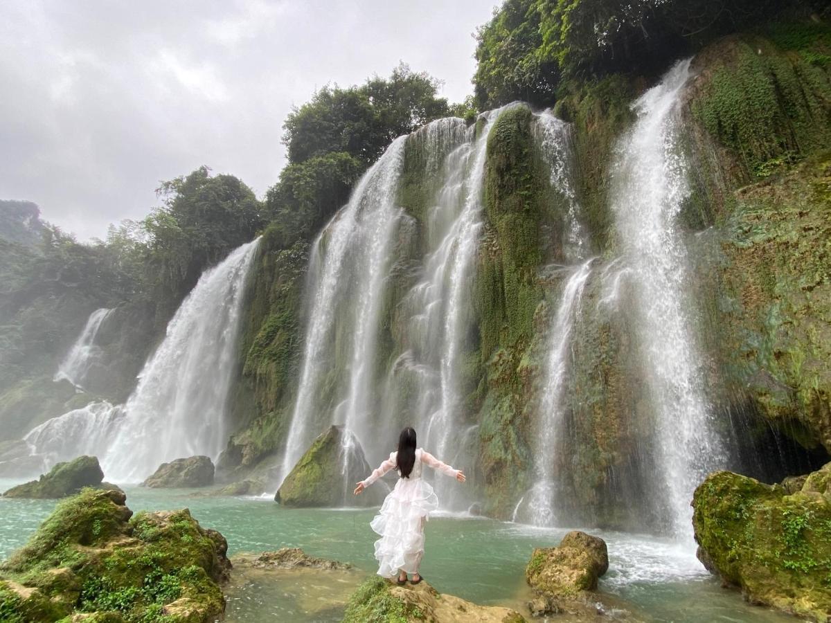 Quang Thuan Ban Gioc Homestay Cao Bang Exteriör bild