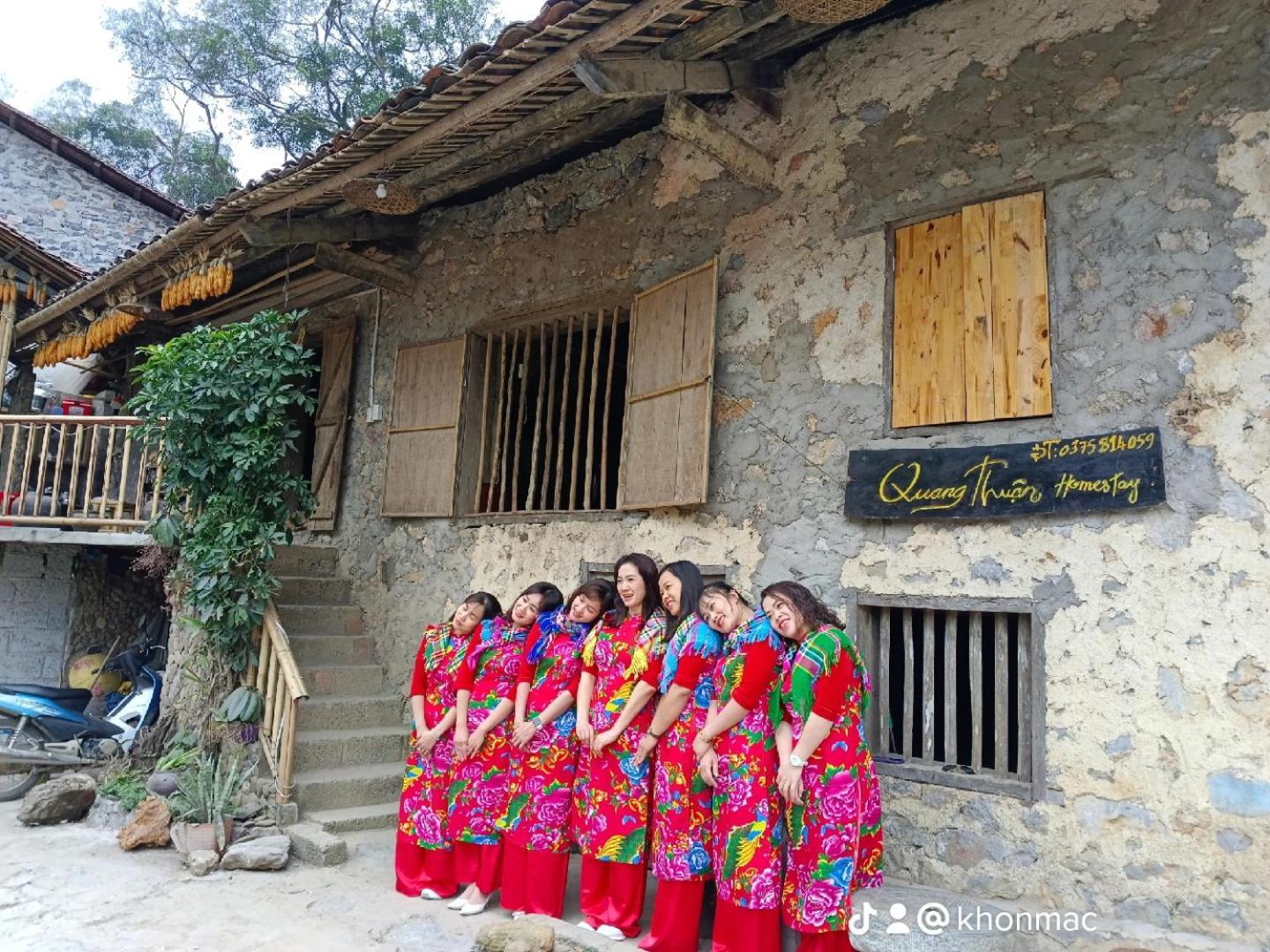 Quang Thuan Ban Gioc Homestay Cao Bang Exteriör bild