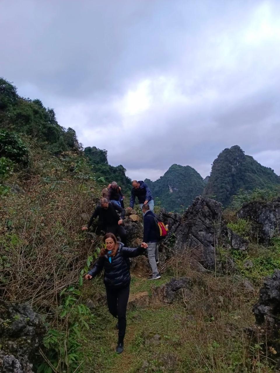 Quang Thuan Ban Gioc Homestay Cao Bang Exteriör bild