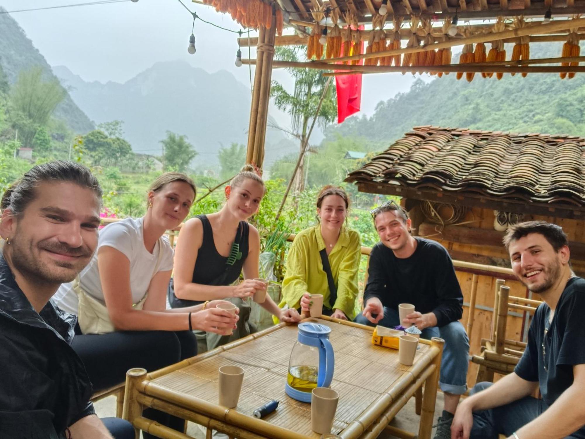 Quang Thuan Ban Gioc Homestay Cao Bang Exteriör bild