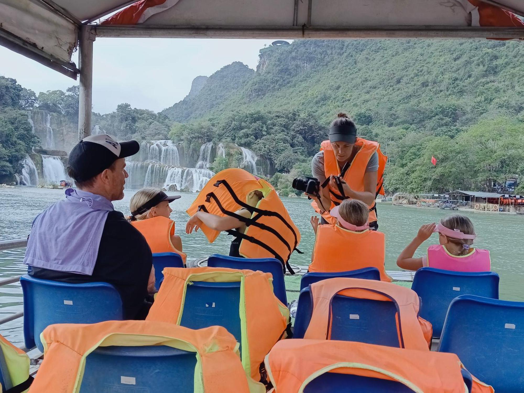 Quang Thuan Ban Gioc Homestay Cao Bang Exteriör bild