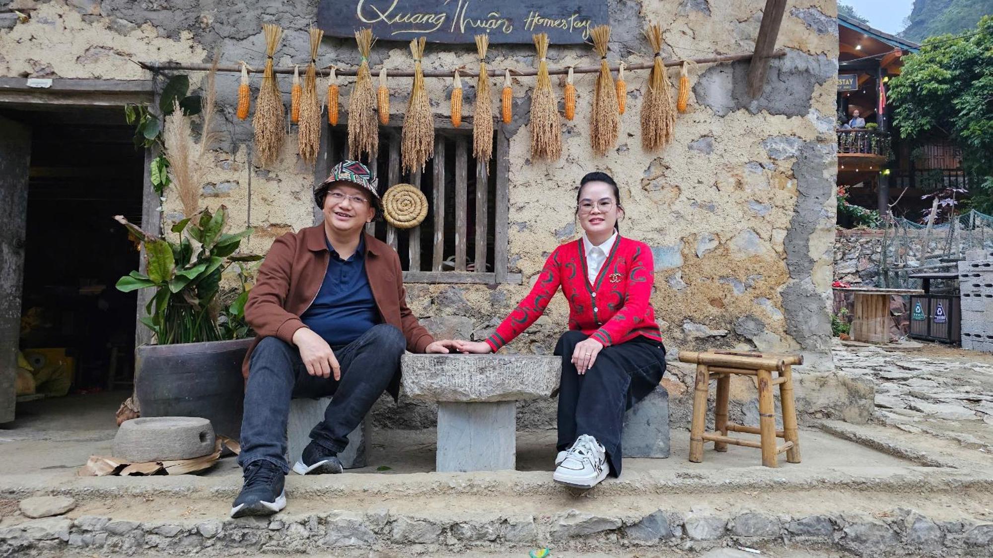 Quang Thuan Ban Gioc Homestay Cao Bang Exteriör bild